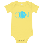 Baby "Selam" (Amharic: Hello) baby Onesie/Infant Bodysuit (Online)